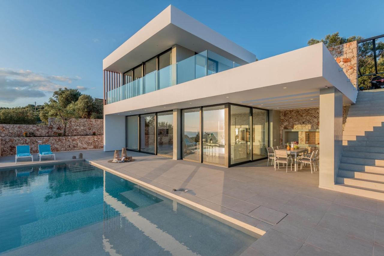 The Sall Villa - Private Pool And Breathtaking Views, By Zantewize Agios Nikolaos  Eksteriør bilde