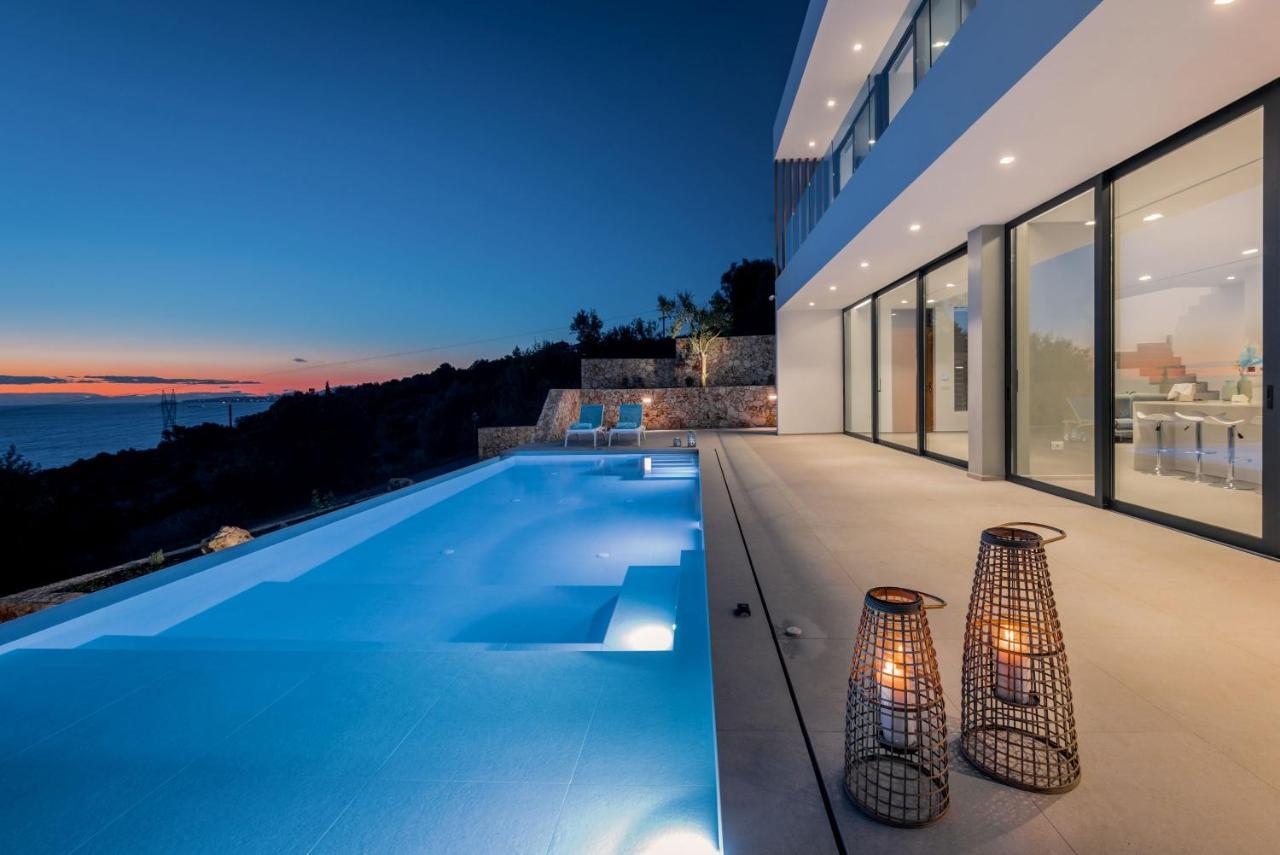 The Sall Villa - Private Pool And Breathtaking Views, By Zantewize Agios Nikolaos  Eksteriør bilde